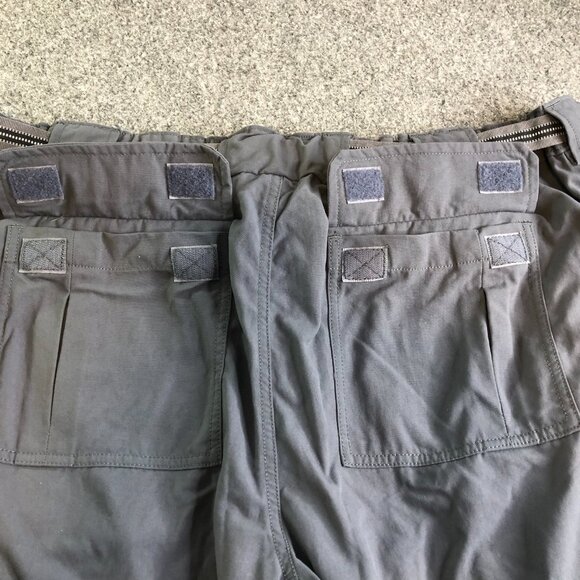 Duluth Trading Co Shorts Mens XXL 2XL Blue Cargo Dry On The Fly Stretch - Picture 10 of 11